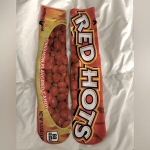 Red Hots Cinnamon Candy Socks